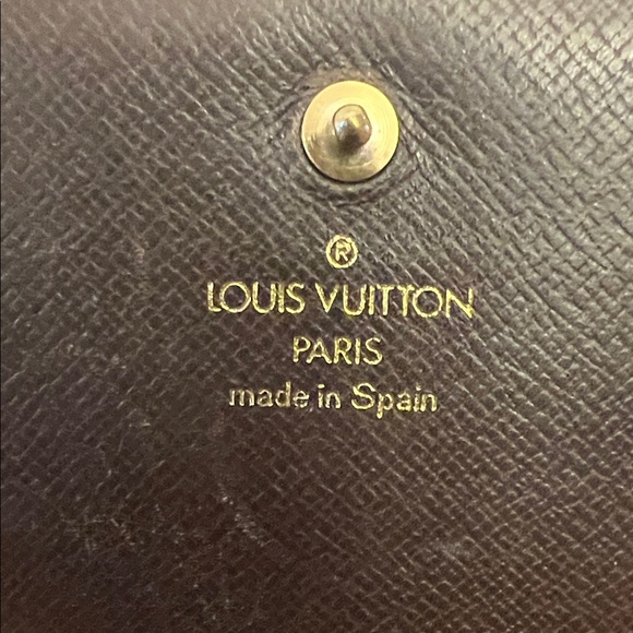 Louis Vuitton Damier Ebene Porte Monnaie Tresor Wallet - Picture 3 of 14
